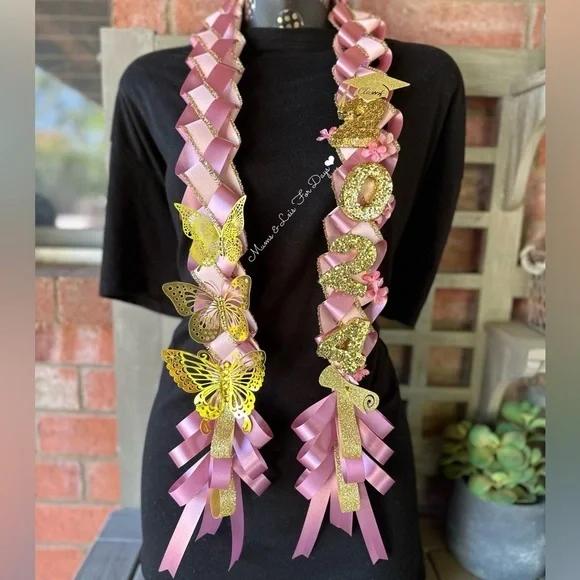 Disco Ball Birthday Graduation Lei Senior Anniversary Custom Made All colors - Picture 15 of 17